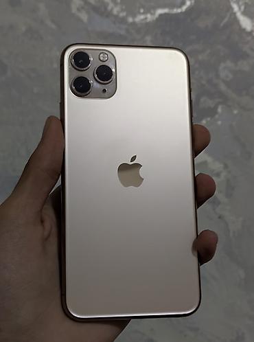 iphone cs: IPhone 11 Pro Max, 64 GB, Qızılı, Face ID — 2