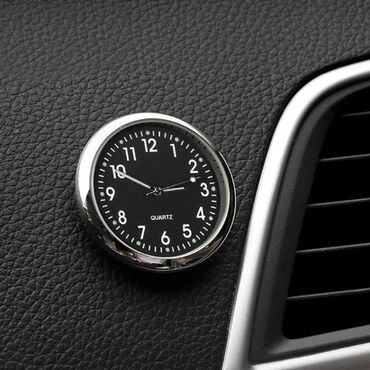 колонки автомобильные: Универсальные круглые автомобильные часы, электронные часы на клейкой
