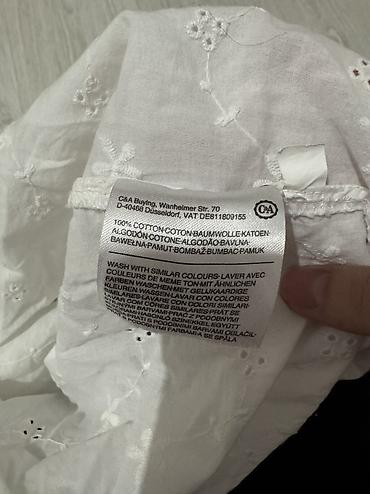Blouses: Bluza beli vez.Moze da se nosi i sa ramena — 3