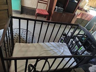 bunk bed: Детская кроватка из массива дерева - Материал: дерево, классическая — 2