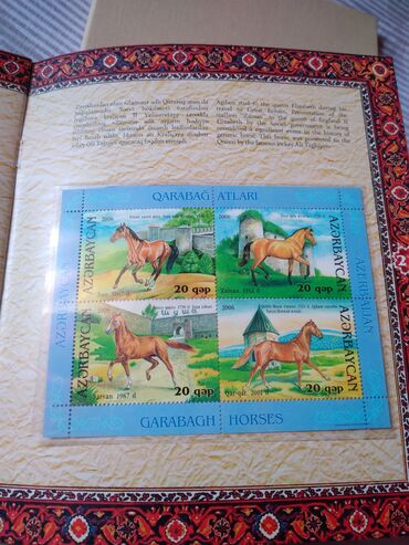 Markalar: QARABAG poçt markalarinda очень редкий альбом с марками и — 4