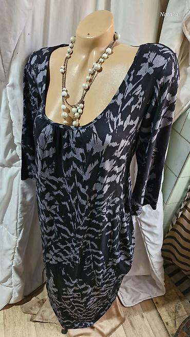 Ženska odeća: XL DOROTHY PERKINS 1000din NOVA DUGA HALJINA SA ETIKETOM PAMUČNA KAO — 3