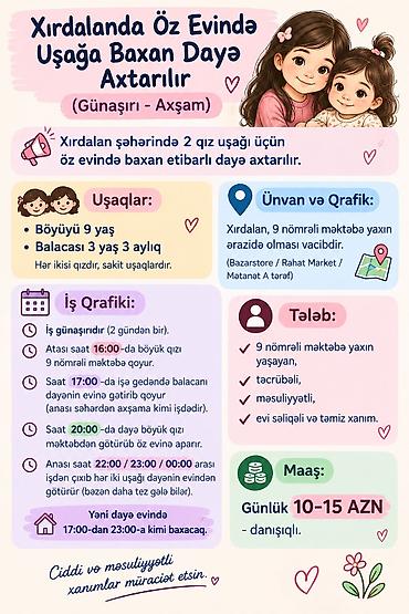daye iwi axtariram: Dayə tələb olunur, 2/2 — 1