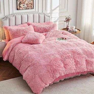 Bed sheets: Luksuzni set posteljine od veštačkog krzna – ekstra mekano i toplo - — 9