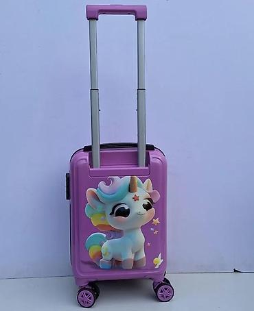 Rančevi, torbe i koferi: Dečji koferi – set 2 komada, motiv jednoroga - Tvrda školjka u — 18