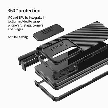 Maske i futrole za telefone: Futrola Nillkin Cam Shield Pro sa postoljem za Samsung Galaxy Z Fold 4 — 8