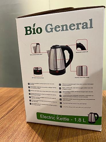 bio filtr: Elektrik çaydan Bio general, 1.6 - 2 l, Yeni — 1