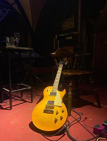 gitara simləri: Les paul elektro gitar cox az istifade olunub harley benton sc450plus — 1