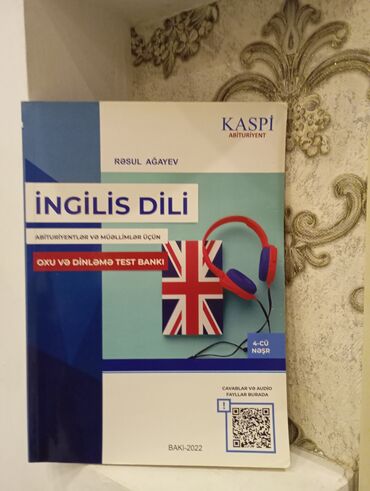 kaspi kimya: Kaspi ingilis dili listeng və reading kitabı Nəzərinizə çatdıraq ki