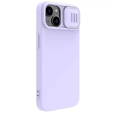 Maske i futrole za telefone: Maska Nillkin CamShield Silky za iPhone 15 Plus 6.7 ljubicasta. Uz — 9