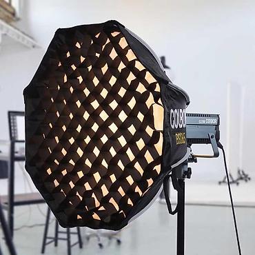 video işıq: Softbox "Colbor parabolic bso 65"Colbor BSO65-in səkkizbucaqlı dizaynı — 2