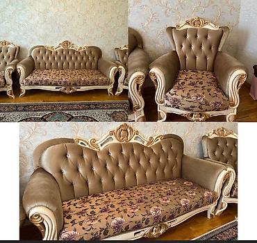 demir divan ikinci el: ✅Ideal veziyetde divan 2 kreslo Desti 550 manata satılır. 3200 manata — 1