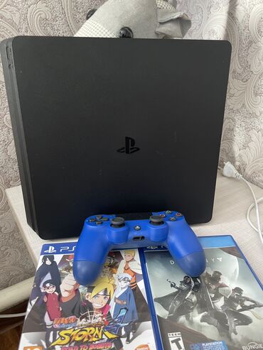 PS4 (Sony PlayStation 4): Продаю PS4 slim 500GB. ПО 11.02. Приставка в отличном состоянии
