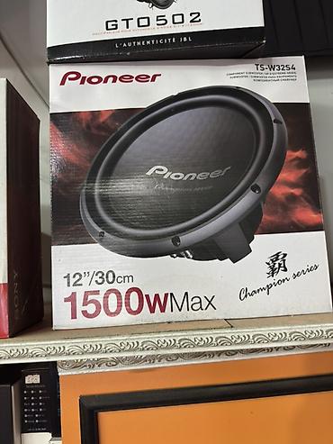 vita avto: Pioneer TS-W32S4 subwoofer – Champion Series - Ölçü: 12" / 30 sm - — 1