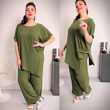 mona kompleti zenski: One size, Jednobojni, bоја - Zelena