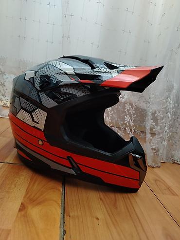 lodka motor: Motokros/enduro tipli tam üzlü kask - Rəng və dizayn — 1