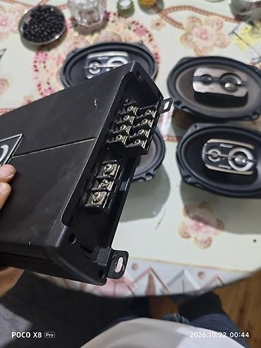 komp: Pioneer avtomobil akustik dəsti - 4 ədəd Pioneer 6x9 düym koaksial — 6