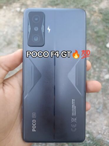 14 про макс бишкек: Poco F4 GT, Б/у, 256 ГБ, цвет - Черный, 2 SIM