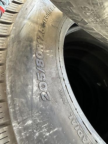 17 5: Шины 205 / 80 / R 17.5, Лето, Б/у, Комплект, Грузовики/Автобусы, Япония, Bridgestone — 6