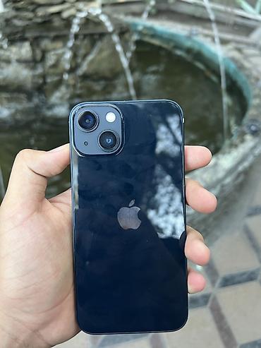 televizor 8k: IPhone 13, 128 ГБ, цвет Midnight (чёрный/тёмно‑синий) - Экран 6.1" — 3
