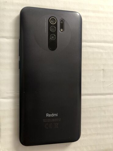регистрация телефонов: Redmi, Redmi 9, Б/у, 32 ГБ, цвет - Черный, 2 SIM