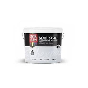SOBSAN SOBEXPAS – Akrilik fasad macunu, 25 kq - Su əsaslı akril
