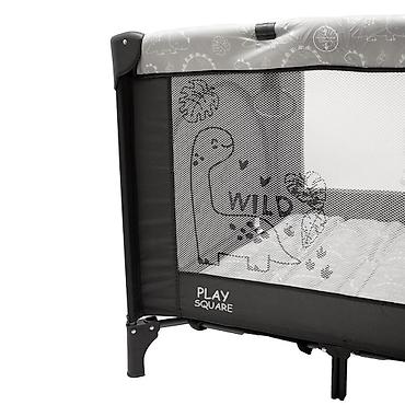 devojcica iz bora: Jungle ogradica za bebe i decu “Play Square” – siva (šifra: 41) - — 3