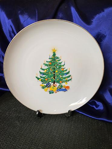 paviljoni forma ideale: Tanjir 1969g.Hutschenreuther porcelan Nemacka. Tanjir bez — 2