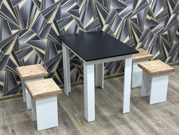 Masa və oturacaq dəstləri: Mətbəx üçün, Yeni, Açılmayan, Kvadrat masa, 4 stul -da lalafo.az — 2 Masa və oturacaq dəstləri: Mətbəx üçün, Yeni, Açılmayan, Kvadrat masa, 4 stul — 2