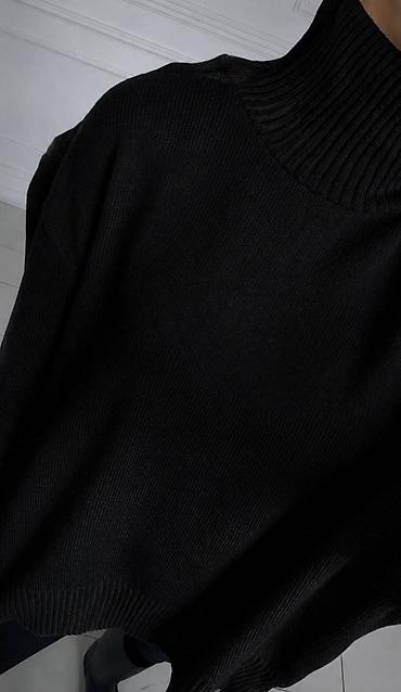 iqos replacement: Džemper opušten kroj,duži oversize fit sa spuštenim ramenima. - Izrez — 4