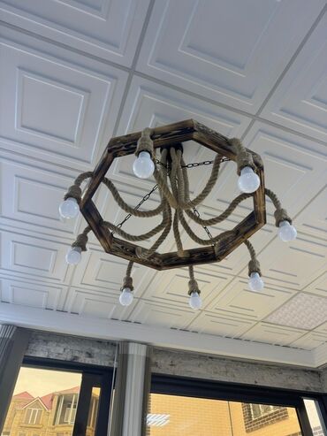 рулонные шторы баку: Çılçıraq, 8 lampa, Taxta