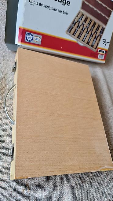 drvene merdevine ikea: Set dleta za rezbarenje drveta – 12 komada u drvenoj kutiji - Komplet — 7