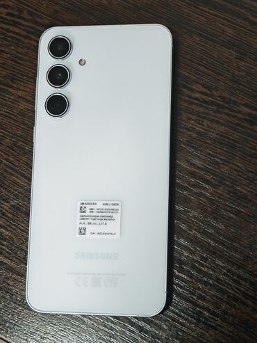 tab a9: Samsung Galaxy A55, Колдонулган, 128 ГБ, 2 SIM