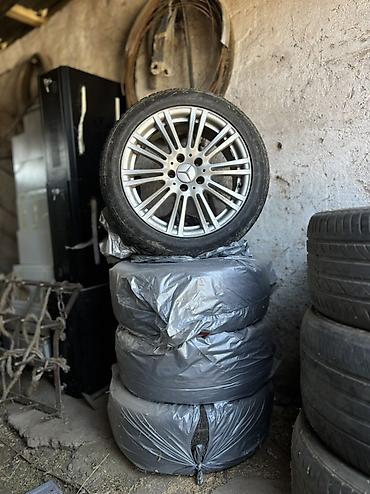 шины для легковых автомобилей: Колеса в сборе 235 / 45 / R 17, Зима, Б/у, Комплект, Легковые, Литые, отверстий - 5 — 2