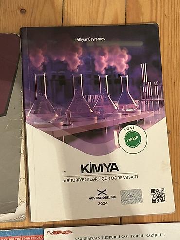 kimya dim: Məhsul: “Kimya – Abituriyentlər üçün dərs vəsaiti” Müəllif: Əliyar — 1