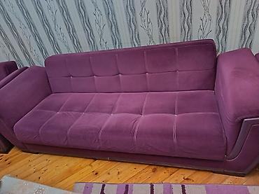 Divan və kreslo dəstləri: Divan Və Kreslolar Açılır İşlək Vəziyyətdədir Heç Bir Prablemi Yoxdur — 2