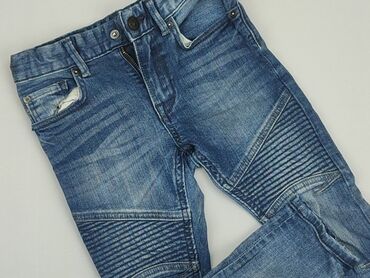 tommy jeans szorty: Spodnie jeansowe, H&M, 4-5 lat, 110, stan - Dobry