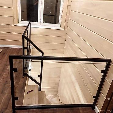 Готовые перила: Изготовление лестничных перил и ограждений по вашим размерам и дизайн — 11