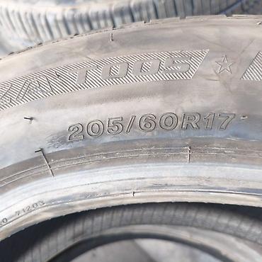 turan: Шины 205 / 60 / R 17, Лето, Б/у, Пара, Легковые, Bridgestone — 4