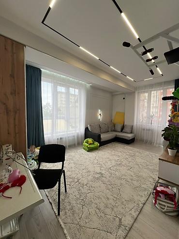 Продажа квартир: 1 комната, 48 м², Кок-Жар мкр Элитка, 2 этаж, Евроремонт — 2