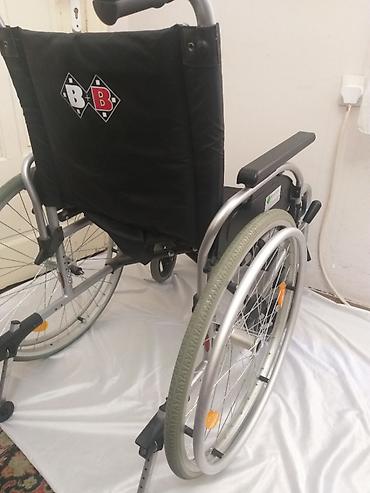 Invalidska kolica: Nemacka aluminijumska invalidska kolica poznate marke BB, u veoma — 4