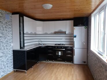 Sifarişlə mətbəx mebeli: Sifarişlə mətbəx dəsti, MDF, Kredit var, Pulsuz çatdırılma, Rayonlara çatdırılma — 5