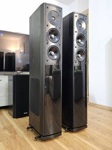 Zvučnici i stereo sistemi: Jamo podnostojeće Hi‑Fi zvučne kutije – 3‑sistemski tornjevi - — 3