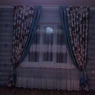 Шторы и занавески: Ош базарында арзан баада шторалар сатылып жатат.Большой — 11