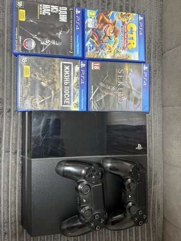 алмурут ноутбук: Игровая консоль Sony PlayStation 4 (черная) с комплектом: - Консоль