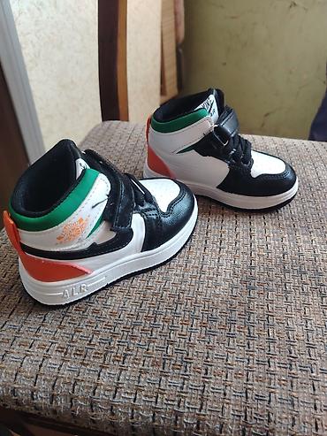 Детская одежда и обувь: Цвет - Черный Кроссовки, Nike, Размер: 21, Унисекс — 1