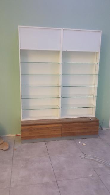 Sifarişlə aptek vitrinləri: Aptek üçün mebel və vitrin sistemləri - Resepsiyon/keşyer masası — 4