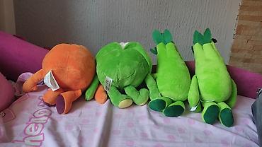 čile trenerka: Set plišanih igračaka – likovi povrća (Grocery Gang/Shopkins stil) - — 2