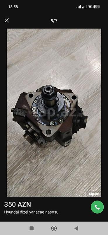 Топливные системы: Hyundai/Kia dizel yanacaq nasosu – BOSCH - Brend/model: BOSCH yüksək — 6