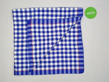 material na farmerki: Obrus 110 x 110, kolor - Niebieski, stan - Bardzo dobry — 3